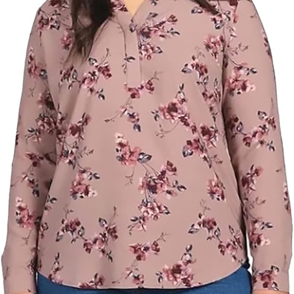 Floral Long Sleeve Blouse